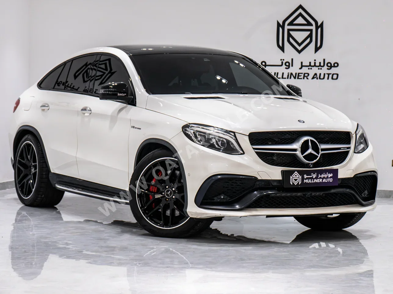 Mercedes-Benz  GLE  63S AMG  2017  Automatic  97,000 Km  8 Cylinder  Four Wheel Drive (4WD)  SUV  White