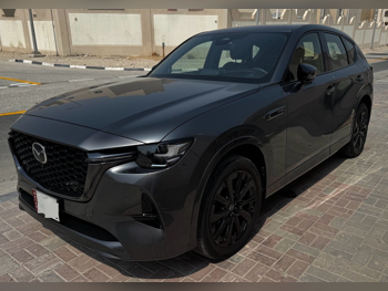 Mazda  CX  60  2024  Automatic  25,000 Km  6 Cylinder  All Wheel Drive (AWD)  SUV  Dark Gray  With Warranty