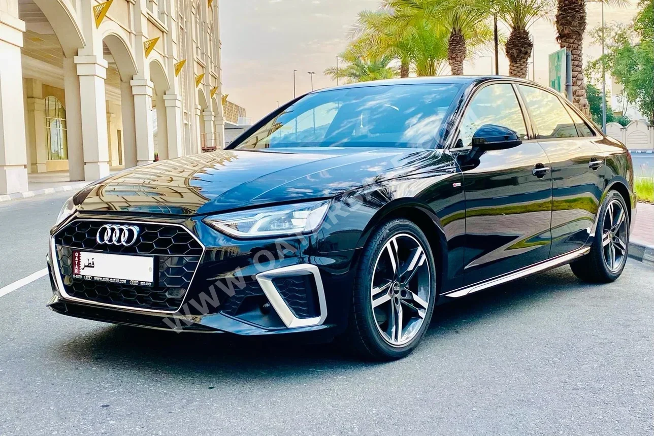 اودي  أي 4  اس-لاين  2024  اوتوماتيك  24,000 كم  4 سلندر  دفع كلي مستمر  سيدان  أسود  تحت الضمان