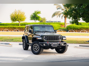Jeep  Wrangler  Rubicon  2024  Automatic  5,100 Km  6 Cylinder  Four Wheel Drive (4WD)  SUV  Green  With Warranty