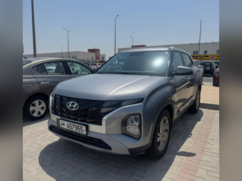 هيونداي  كريتا  2024  اوتوماتيك  36,000 كم  4 سلندر  سحب امامي  اس يو في  فضي  تحت الضمان