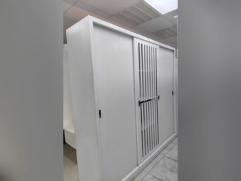 خزائن ودواليب الملابس والزينة - دوحة فيرنيتشر  - خزائن  - أبيض