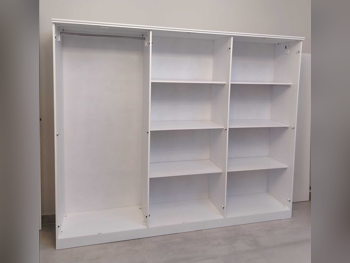 خزائن ودواليب الملابس والزينة - دوحة فيرنيتشر  - خزائن  - أبيض