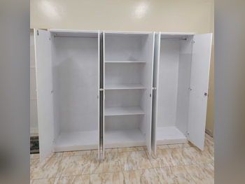 خزائن ودواليب الملابس والزينة - دوحة فيرنيتشر  - خزائن  - أبيض