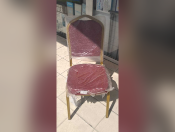 الكراسي والمقاعد - أحمر  - قطعة مفردة