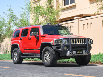 همر  اتش 3  2009  اوتوماتيك  197,000 كم  5 سلندر  دفع رباعي  اس يو في  أحمر