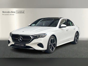 Mercedes-Benz  E-Class  200  2025  Automatic  12,212 Km  4 Cylinder  Rear Wheel Drive (RWD)  Sedan  White  With Warranty