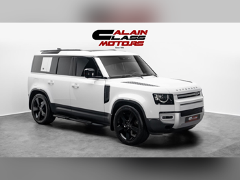 لاند روفر  ديفيندر  110 اتش اس اي  2024  اوتوماتيك  27,370 كم  6 سلندر  دفع رباعي  اس يو في  أبيض