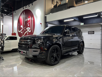 لاند روفر  ديفيندر  110  2025  اوتوماتيك  10,000 كم  8 سلندر  دفع رباعي  اس يو في  أسود  تحت الضمان