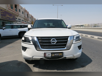 Nissan  Patrol  LE  2021  Automatic  80,000 Km  8 Cylinder  Four Wheel Drive (4WD)  SUV  White