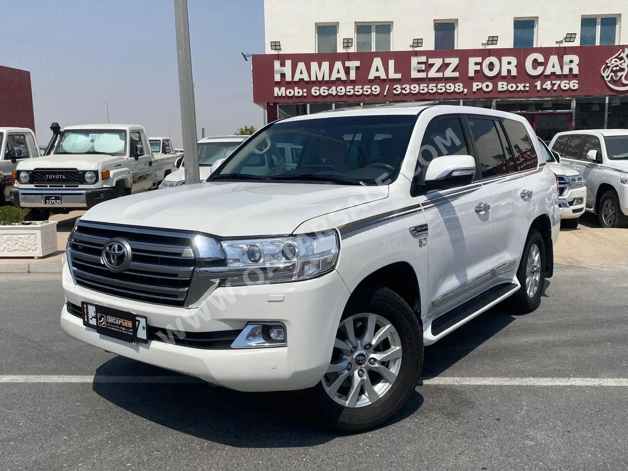 تويوتا  لاند كروزر  في اكس ار  2020  اوتوماتيك  154,000 كم  8 سلندر  دفع رباعي  اس يو في  أبيض