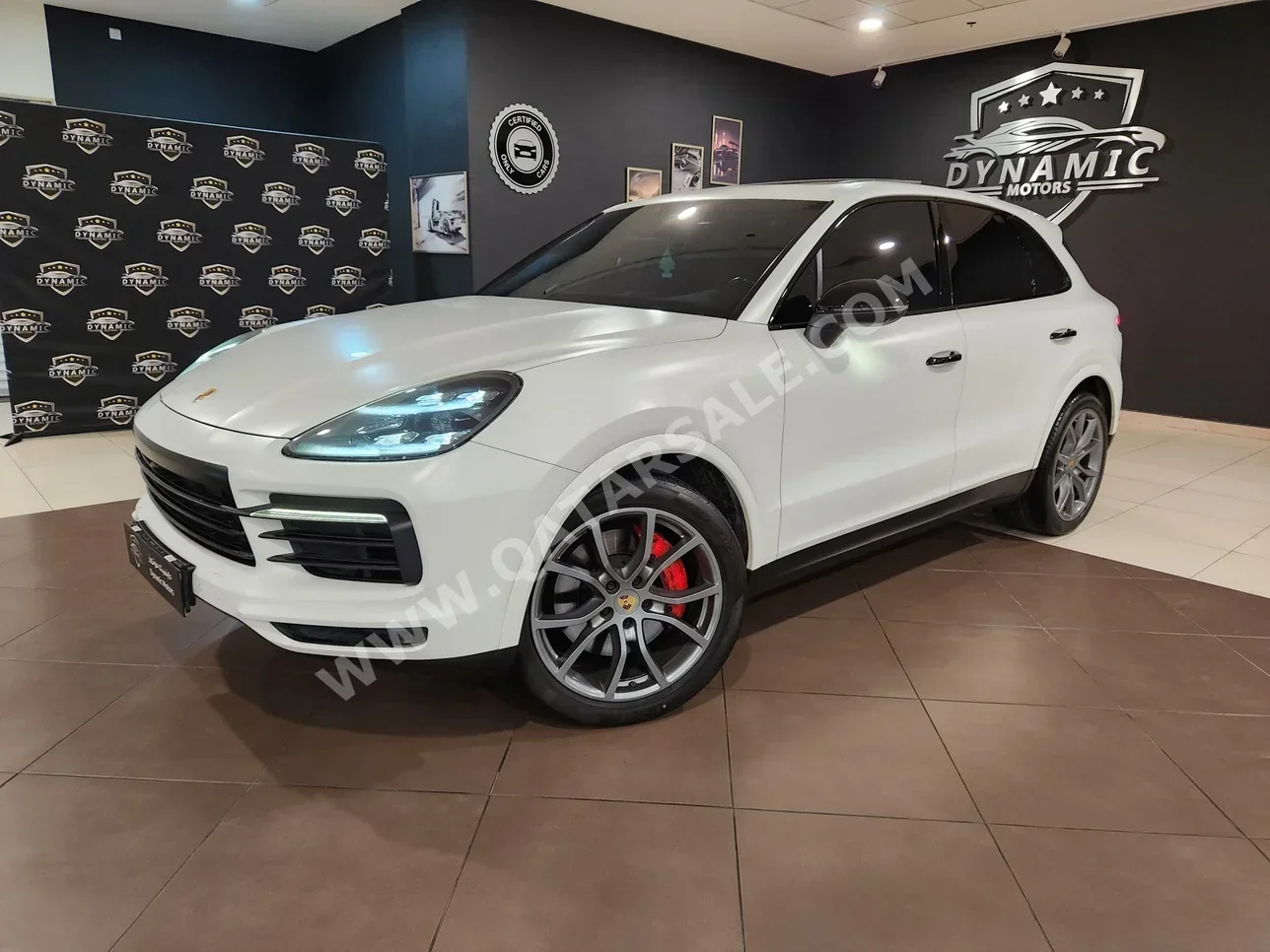 Porsche  Cayenne  S  2019  Automatic  80,000 Km  6 Cylinder  Four Wheel Drive (4WD)  SUV  White Matte  With Warranty