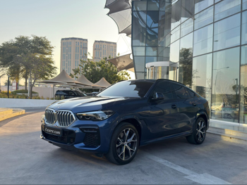 BMW  X-Series  X6 40i  2023  Automatic  49,000 Km  6 Cylinder  Four Wheel Drive (4WD)  SUV  Blue  With Warranty