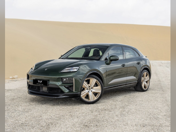 بورش  ماكان  توربو  2024  اوتوماتيك  7,000 كم  0 سلندر  دفع كلي مستمر  اس يو في  أخضر  تحت الضمان