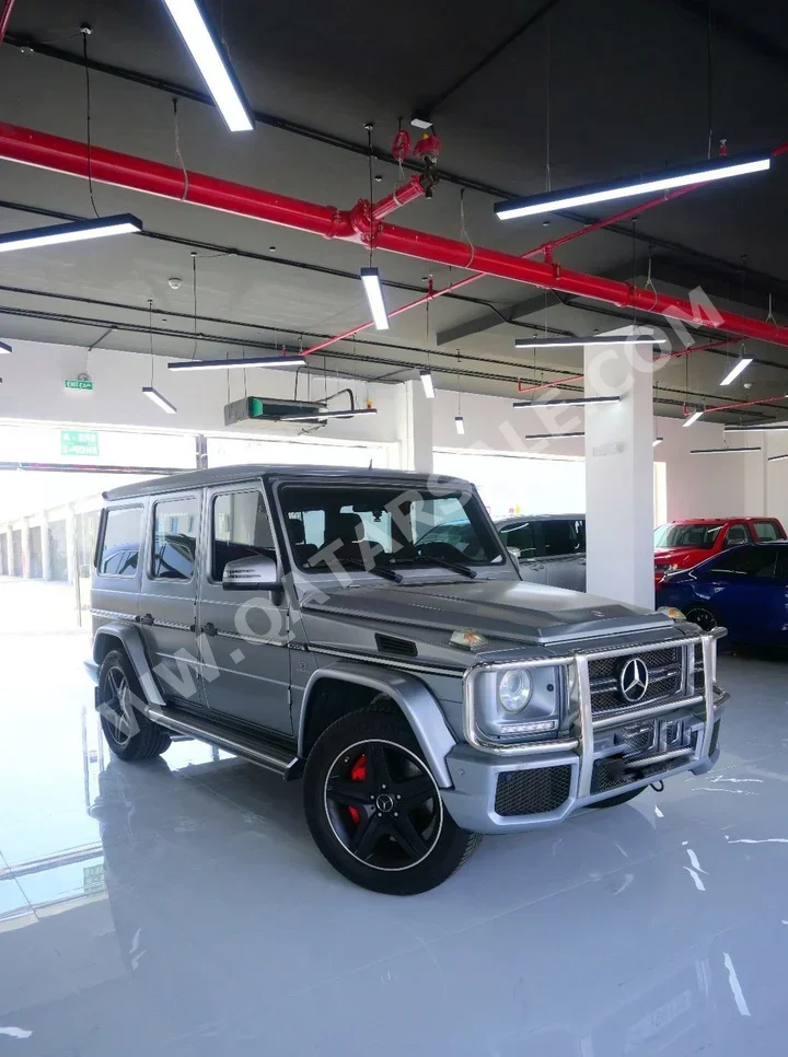 Mercedes-Benz  G-Class  63 AMG  2015  Automatic  199,000 Km  8 Cylinder  Four Wheel Drive (4WD)  SUV  Silver