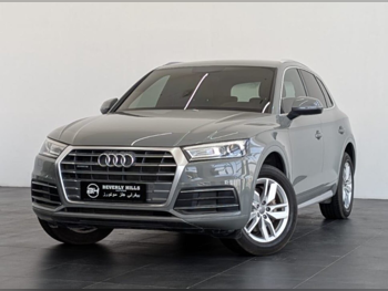 Audi  Q5  45 TFSI Quattro  2019  Automatic  67,500 Km  4 Cylinder  Four Wheel Drive (4WD)  SUV  Gray