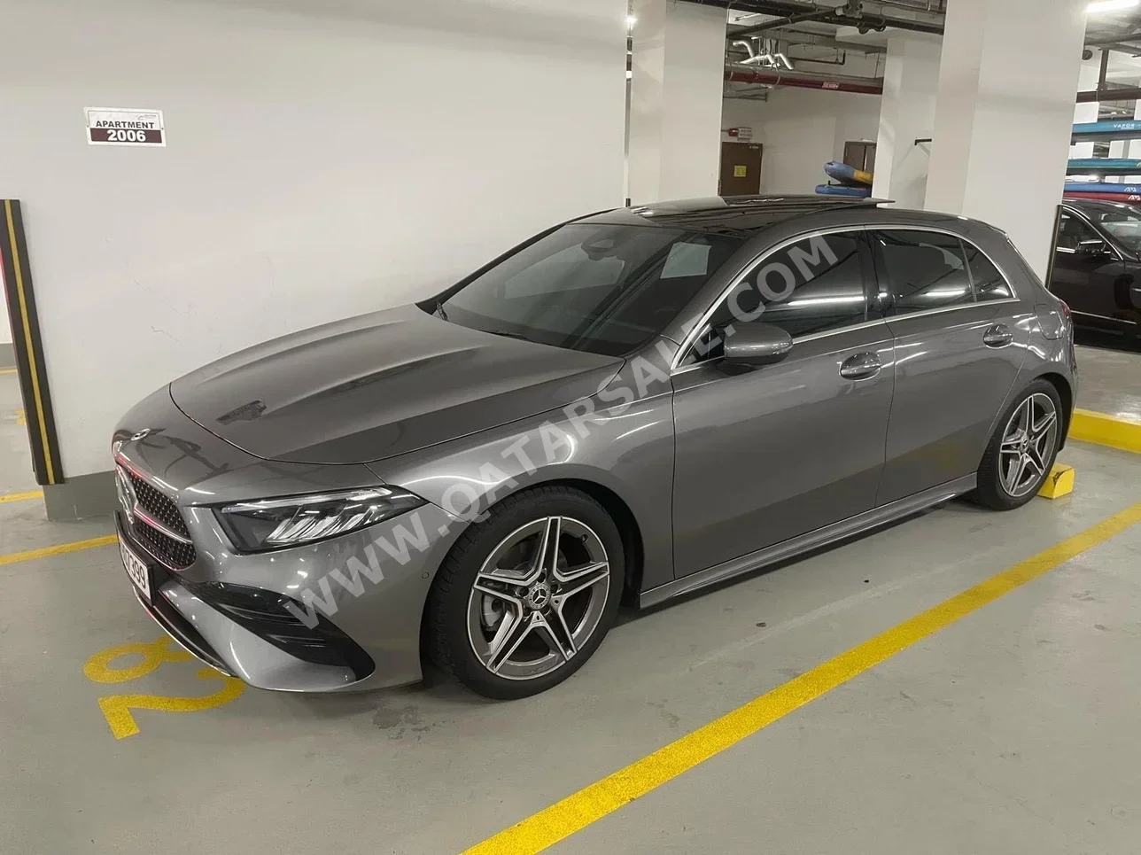 Mercedes-Benz  A-Class  200 AMG  2023  Automatic  32,800 Km  4 Cylinder  Front Wheel Drive (FWD)  Hatchback  Gray  With Warranty