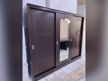 Wardrobes & Dressers - Doha Furniture  - Wardrobes  - Brown