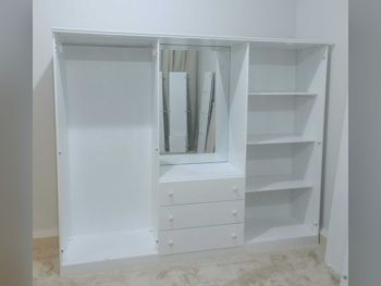 Wardrobes & Dressers - Doha Furniture  - Wardrobes  - White