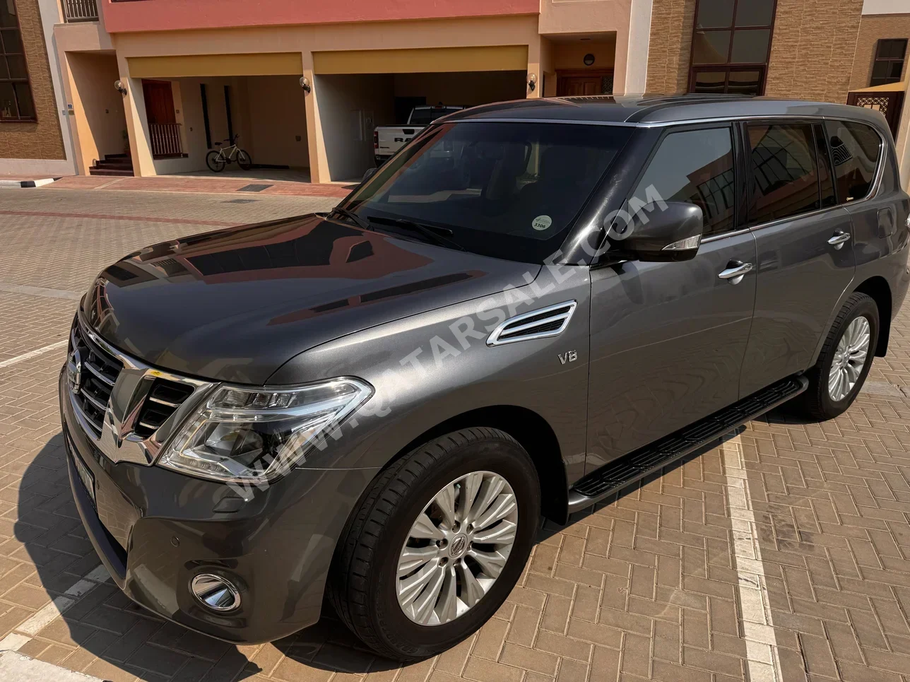 Nissan  Patrol  Titanium  2017  Automatic  107,000 Km  8 Cylinder  Four Wheel Drive (4WD)  SUV  Dark Gray