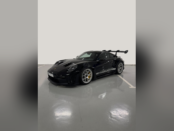 Porsche  911  GT3 RS-Weissach Package  2024  F-1  7,000 Km  6 Cylinder  Four Wheel Drive (4WD)  Coupe / Sport  Black  With Warranty