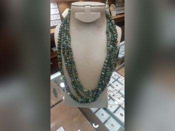 Gemstones Green Emerald  870 Carat  Special Stylish Package  Necklace  With Stone(s)  Emerald