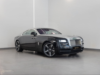 رولز - رويس  رايث  2014  اوتوماتيك  65,400 كم  12 سلندر  دفع كلي مستمر  كوبيه \ سبورت  أسود و فضي