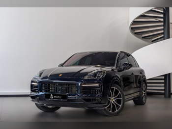 Porsche  Cayenne  2023  Automatic  34,800 Km  6 Cylinder  Four Wheel Drive (4WD)  SUV  Dark Blue  With Warranty