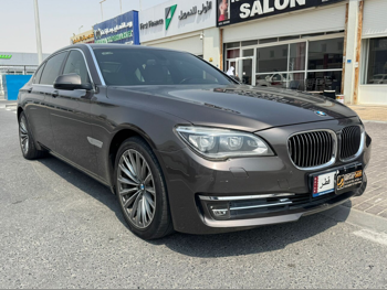 BMW  7-Series  730 Li  2014  Automatic  100,000 Km  6 Cylinder  Rear Wheel Drive (RWD)  Sedan  Light Brown