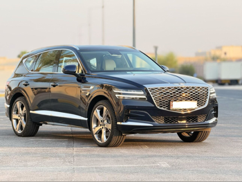 Genesis  GV 80  2023  Automatic  4,000 Km  6 Cylinder  All Wheel Drive (AWD)  SUV  Dark Blue  With Warranty