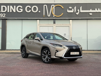 Lexus  RX  350  2018  Automatic  71,000 Km  6 Cylinder  Four Wheel Drive (4WD)  SUV  Gold