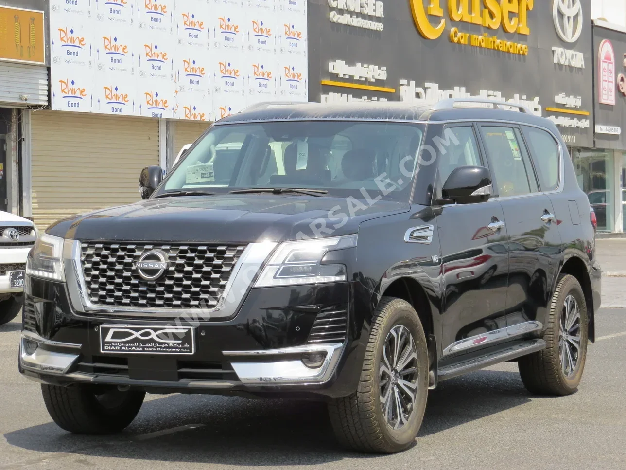 Nissan  Patrol  Titanium  2023  Automatic  0 Km  8 Cylinder  Four Wheel Drive (4WD)  SUV  Black  With Warranty
