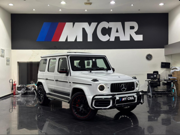 Mercedes-Benz  G-Class  63 AMG  2019  Automatic  2,000 Km  8 Cylinder  Four Wheel Drive (4WD)  SUV  White