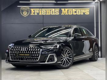 Audi  A8  S-line  2024  Automatic  11,000 Km  6 Cylinder  All Wheel Drive (AWD)  Sedan  Black  With Warranty