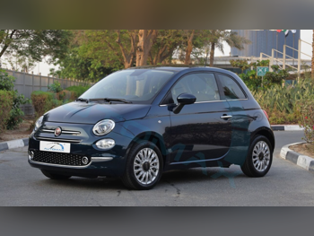 فيات  500  2024  اوتوماتيك  11 كم  4 سلندر  سحب امامي  هاتشباك  ازرق  تحت الضمان