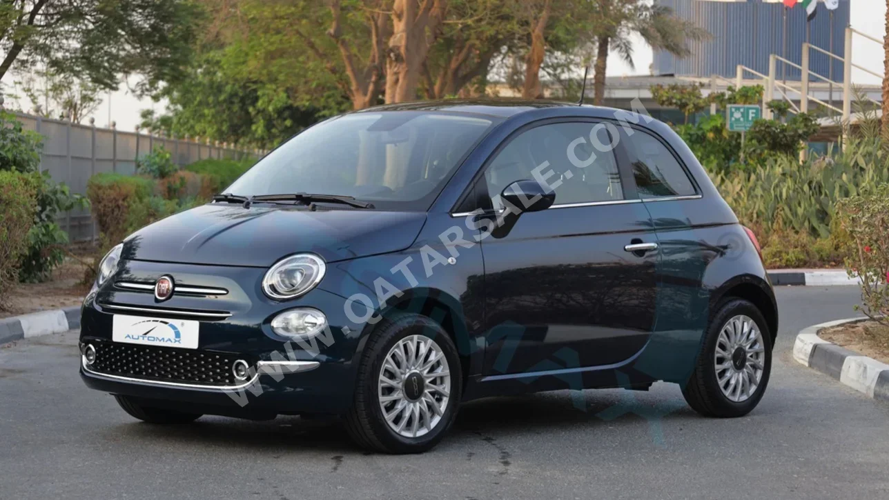 فيات  500  2024  اوتوماتيك  11 كم  4 سلندر  سحب امامي  هاتشباك  ازرق  تحت الضمان