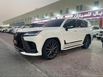 Lexus  LX  600 F Sport  2023  Automatic  60,000 Km  6 Cylinder  Four Wheel Drive (4WD)  SUV  White  With Warranty