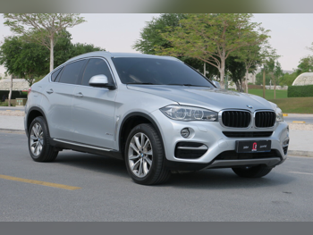 BMW  X-Series  X6  2017  Automatic  93,000 Km  6 Cylinder  Four Wheel Drive (4WD)  SUV  Silver