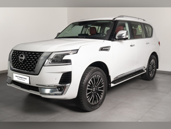 نيسان  باترول  اس اي بلاتينيوم  2024  اوتوماتيك  180 كم  6 سلندر  دفع رباعي  اس يو في  أبيض  تحت الضمان