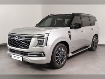 نيسان  باترول  بلاتينيوم تيربو  2025  اوتوماتيك  11,859 كم  6 سلندر  دفع رباعي  اس يو في  فضي و أسود  تحت الضمان