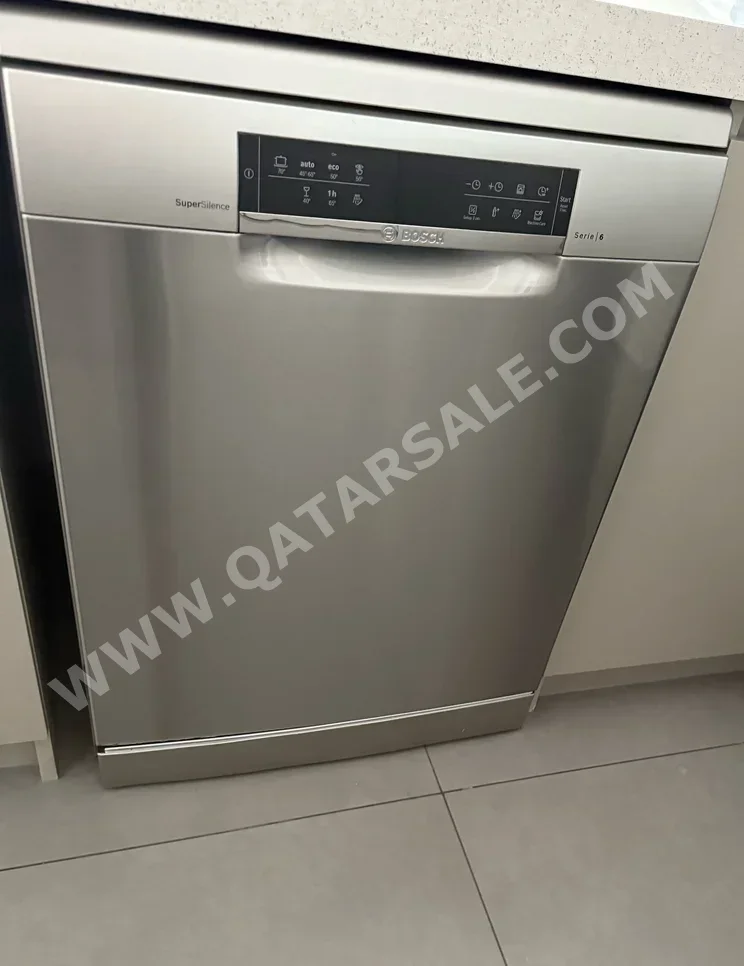 Dishwashers - Conventional Free-Standing - Bosch - Gray