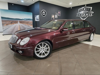 مرسيدس - بنز  اي - كلاس  350  2007  اوتوماتيك  19,229 كم  6 سلندر  دفع خلفي  سيدان  عنابي