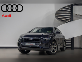 Audi  Q8  2019  Automatic  85,000 Km  6 Cylinder  All Wheel Drive (AWD)  SUV  Black