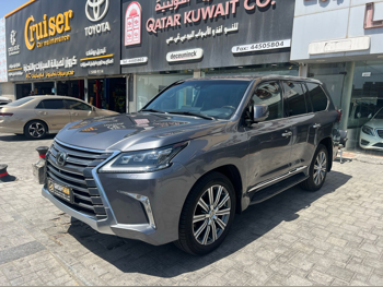 لكزس  ال اكس  570  2016  اوتوماتيك  240,000 كم  8 سلندر  دفع رباعي  اس يو في  رمادي