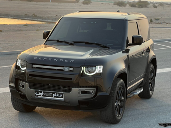 Land Rover  Defender  90 X  2023  Automatic  33,000 Km  6 Cylinder  Four Wheel Drive (4WD)  SUV  Black  With Warranty