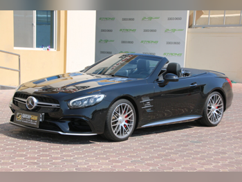 Mercedes-Benz  SL  63 AMG  2017  Automatic  23,000 Km  8 Cylinder  Rear Wheel Drive (RWD)  Convertible  Black