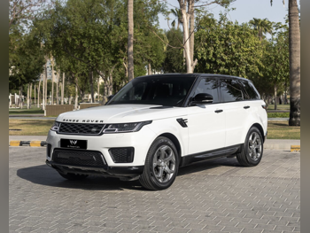 Land Rover  Range Rover  Sport  2019  Automatic  111,000 Km  8 Cylinder  Four Wheel Drive (4WD)  SUV  White