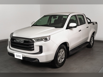 JMC  Pickup  2024  Manual  3,109 Km  4 Cylinder  Four Wheel Drive (4WD)  Pick Up  White  With Warranty