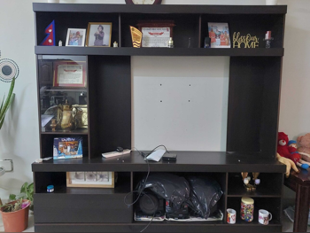 TV Storage Combination  - Brown