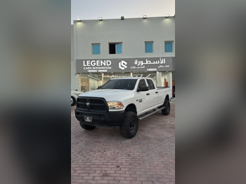 دودج  رام  2500  2018  اوتوماتيك  143,000 كم  8 سلندر  دفع رباعي  بيكب  أبيض